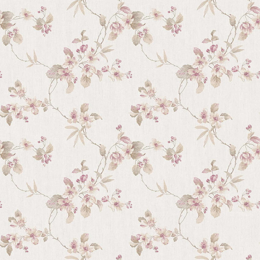 Vinyl flower tendril pink. · In stock, Beige Flower HD phone wallpaper