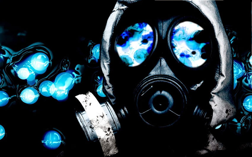 MASCARA DE GAS Gas Masks Background, Skull Mask HD wallpaper