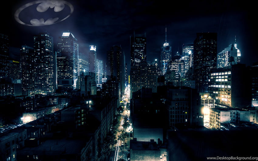 de la ciudad de Batman Gotham fondo de pantalla