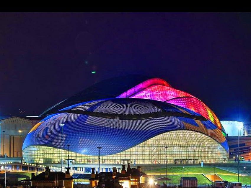 Ice Dome Sochi, building, Olympics, ice dome, 2014, Russia HD wallpaper