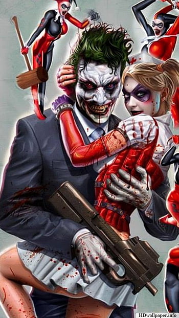 Harley Quinn And Joker Iphone Hd Phone Wallpaper Pxfuel
