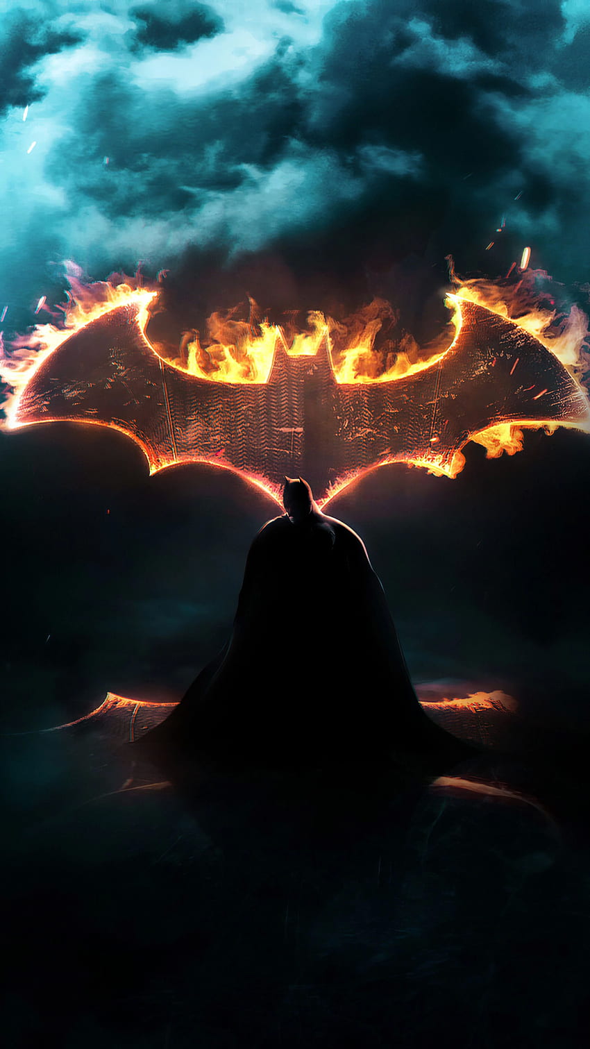 Batman, Dark Knight, Logo, Telefon, , Hintergrund und , Batman-Collage HD-Handy-Hintergrundbild