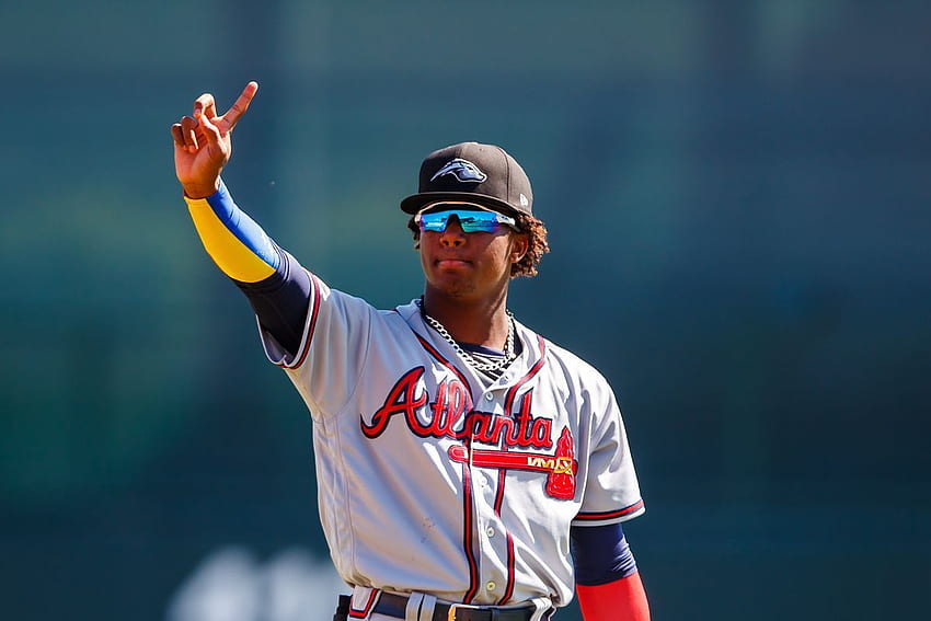 Braves News: Ronald Acuna gets the call, Ronald Acuña Jr. HD wallpaper