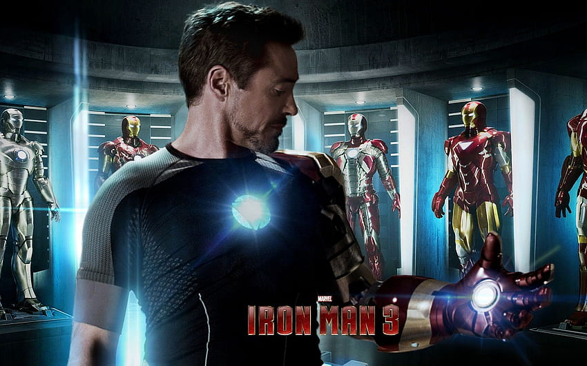 Iron Man 3 Tony Stark, Cool Iron Man 3 HD wallpaper
