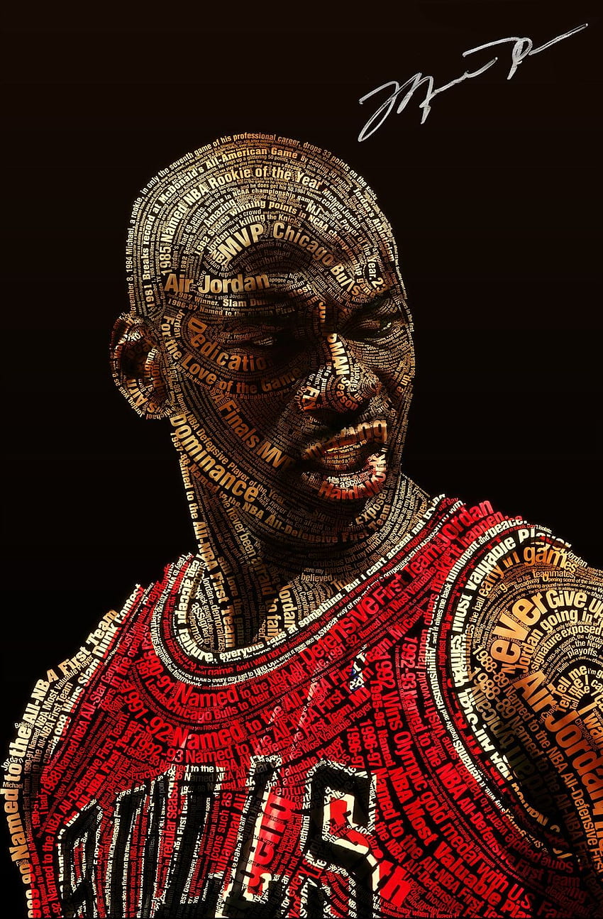 NBA-Basketball Michael Jordan Chicago Bulls – HD-Handy-Hintergrundbild
