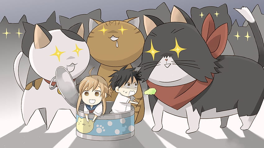 animales gatos chibi kousaka junpei mizuno kaede nyamsas nyan koi! tashita. Anime, Gatos Chibi fondo de pantalla