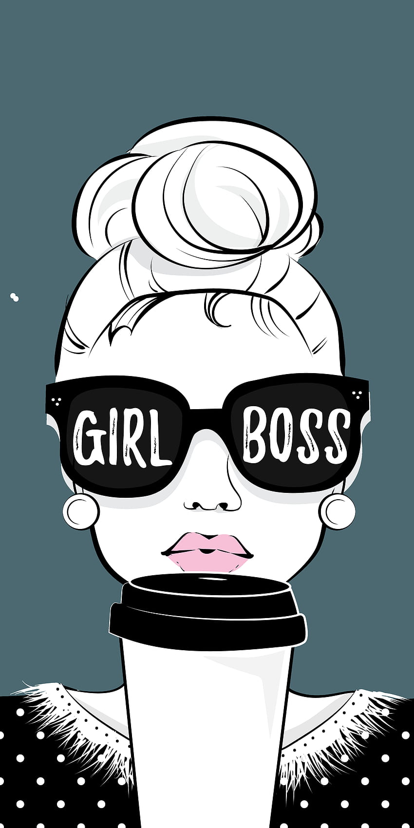 Girlboss . Girl boss quotes, quotes, Girl boss, Boss Babe HD phone ...