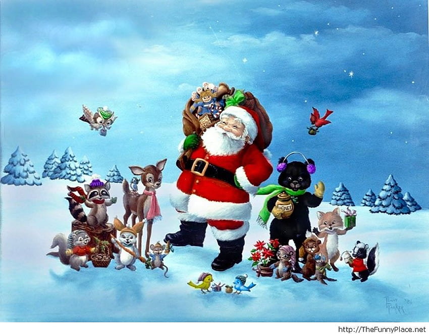 Impresionante Navidad 2013 – TheFunnyPlace, Awesome Santa fondo de pantalla