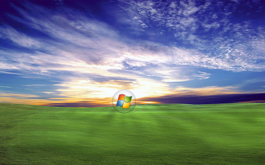 Windows XP Bliss at Night 2 Wallpaper by SamBox436 on DeviantArt