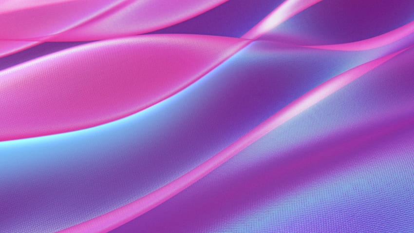 Pink Neon Flow Flow, Lowpoly, นีออน, ชมพู วอลล์เปเปอร์ HD