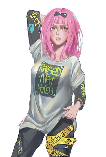 Rocker anime girl by XxMindlessArtxX on DeviantArt