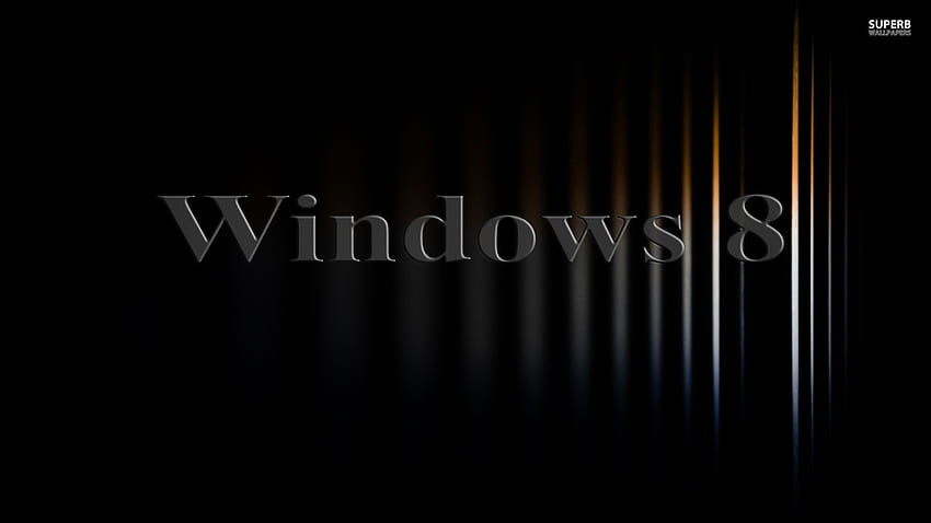 windows 8 logo wallpaper black