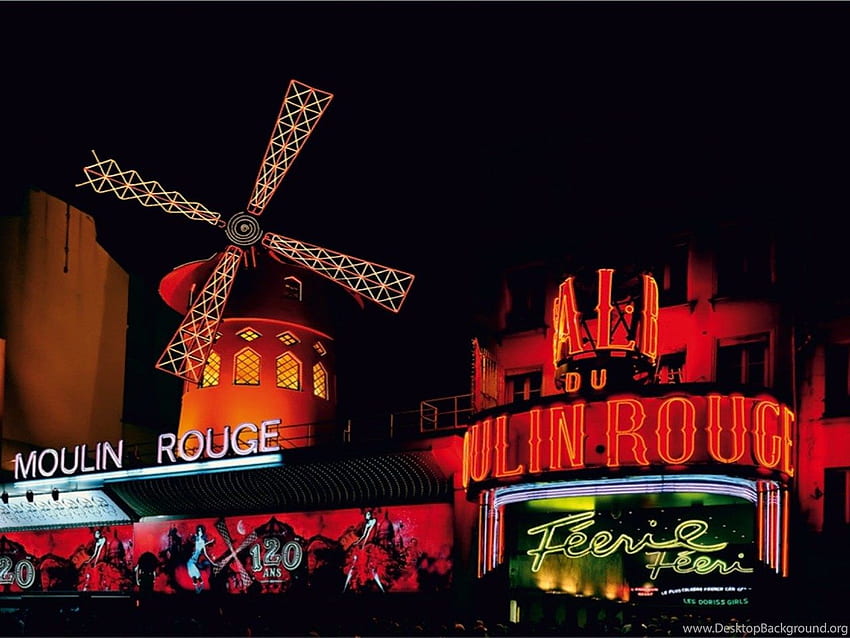 Wall Mural Paris Moulin Rouge France Montmartre HD wallpaper