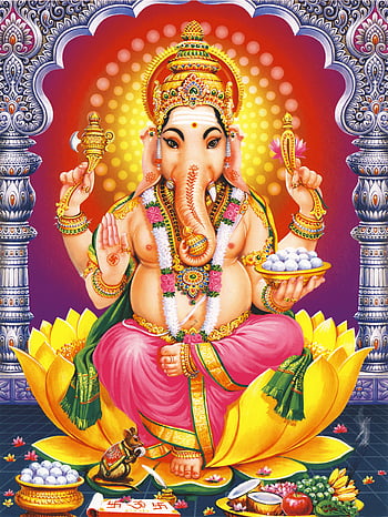 Ganapati HD Wallpapers Free Download Indian Gods Backgrounds For Lord  Ganesha Festival