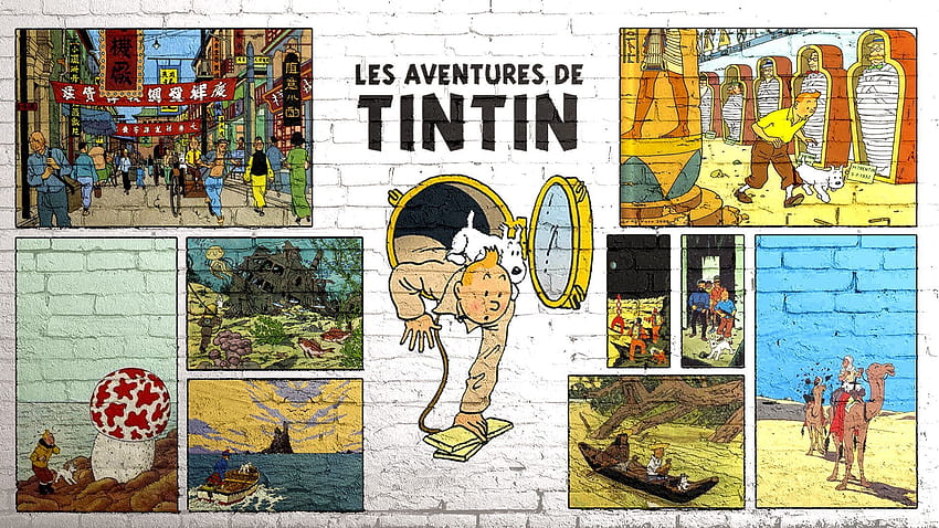 Tintin Group (63 ). kids room HD wallpaper