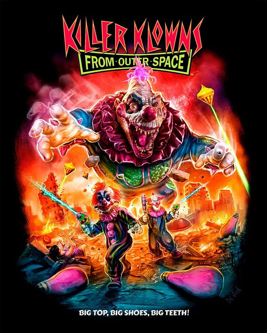 Comfort Horror Killer Klowns from Outer Space  TheGWWcom