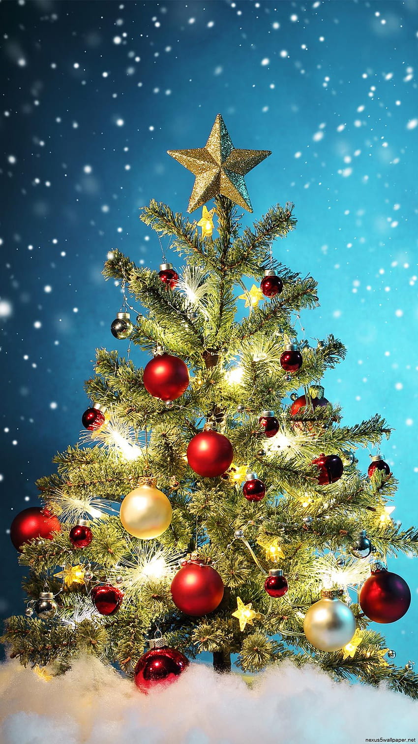 Merry Christmas New Year Christmas Tree Christmas Decoration - Christmas Tree Phone Background HD phone wallpaper