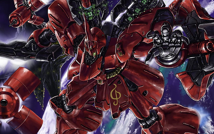 Gundam Sazabi HD wallpaper