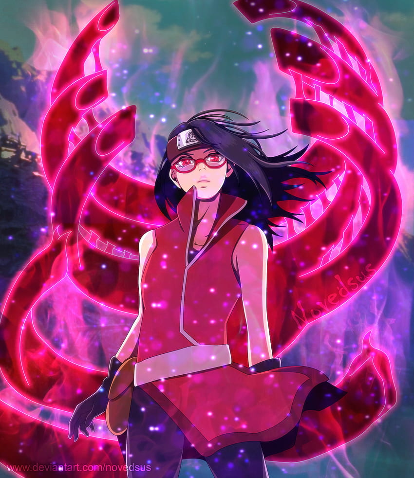 Cool Sarada Uchiha Wallpapers  Top Free Cool Sarada Uchiha Backgrounds   WallpaperAccess