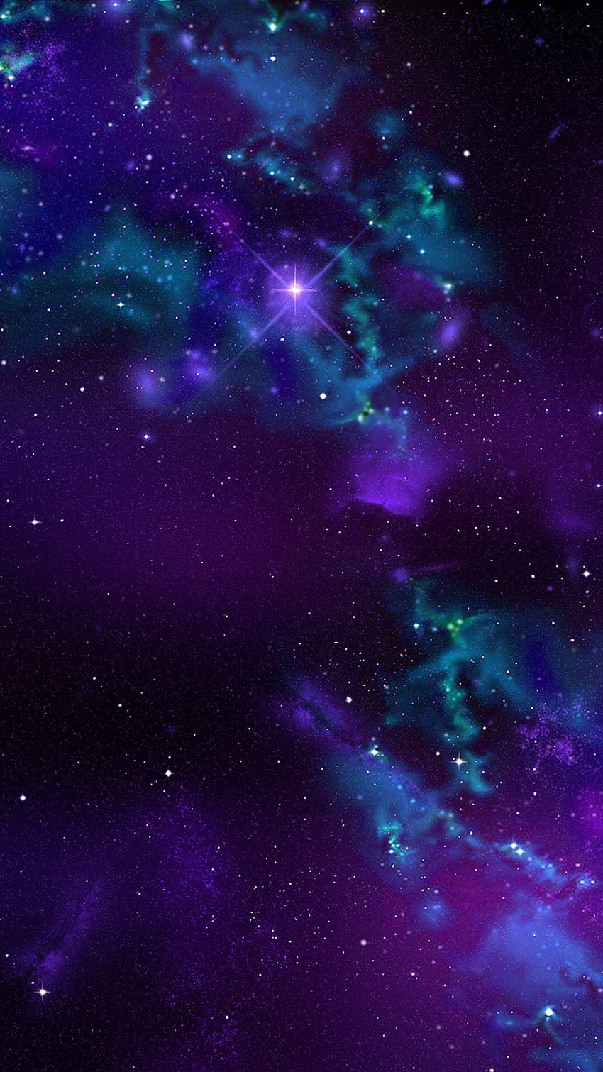 HD wallpaper Purple Galaxy iPhone 6  Wallpaper Flare
