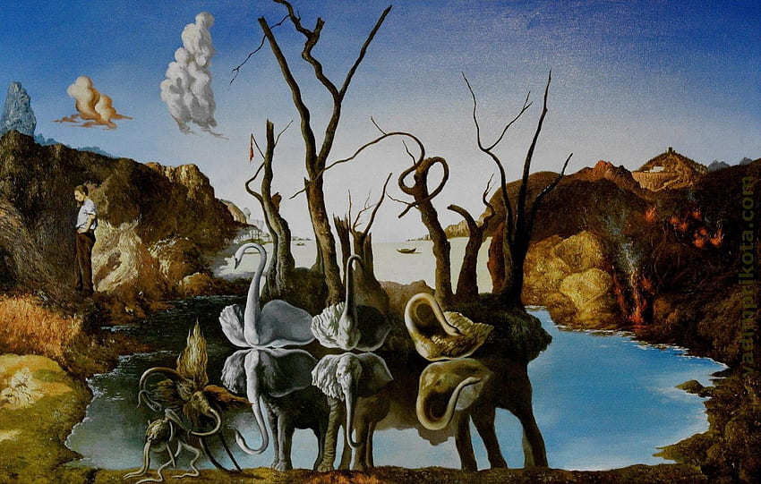 PAINTING] [SURREALISM] Salvador Dali - ART FOR YOUR HD wallpaper