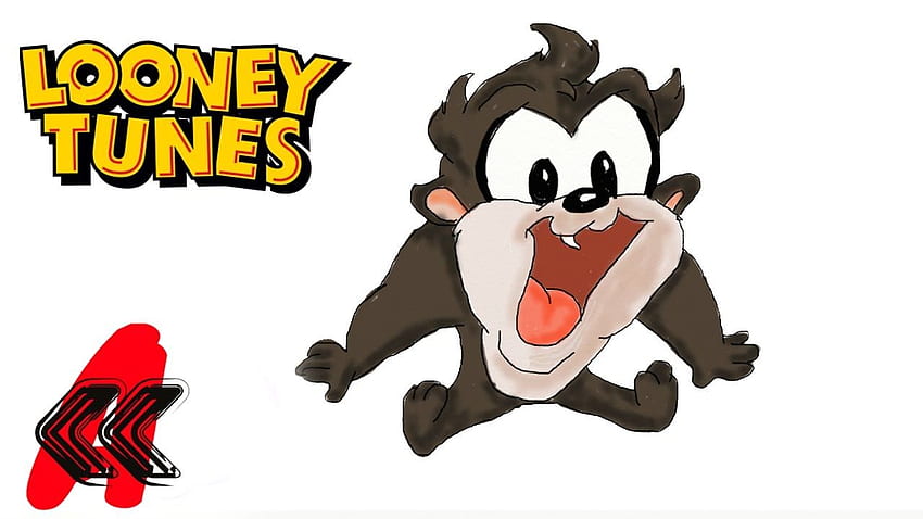 Baby Looney Tunes Taz The Tasmanian Devil Draw Kids - - teahub.io HD тапет