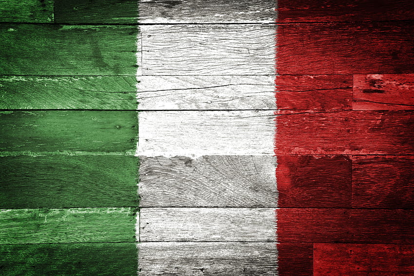 Flaga Włoch, fajna włoska flaga Tapeta HD
