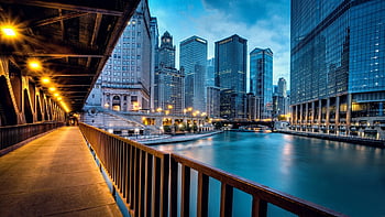 Chicago city illinois skyline HD phone wallpaper  Peakpx