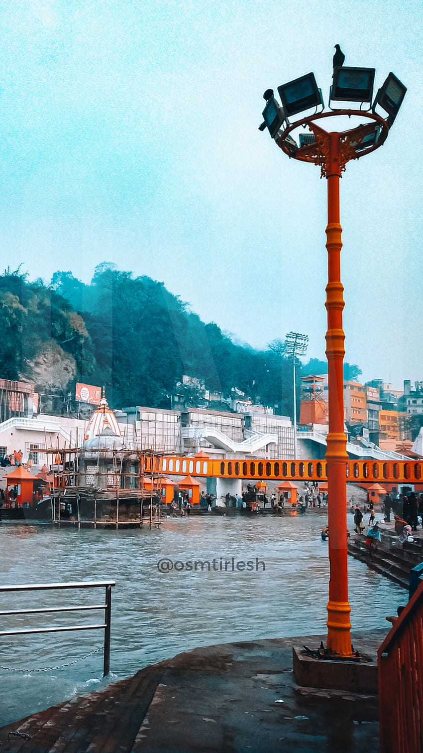 Haridwar, città, ganga, uttrakhand, fiume, rishikesh Sfondo del telefono HD