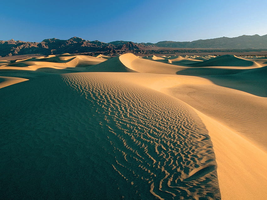Nature, Sky, Mountains, Clouds, Sand, Desert, Dunes, Emptiness, Void, Links HD wallpaper
