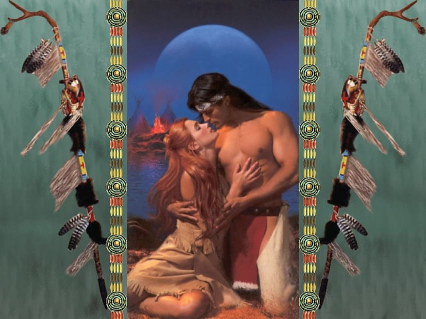 Savage Moon, romance, savage, book, indian HD wallpaper