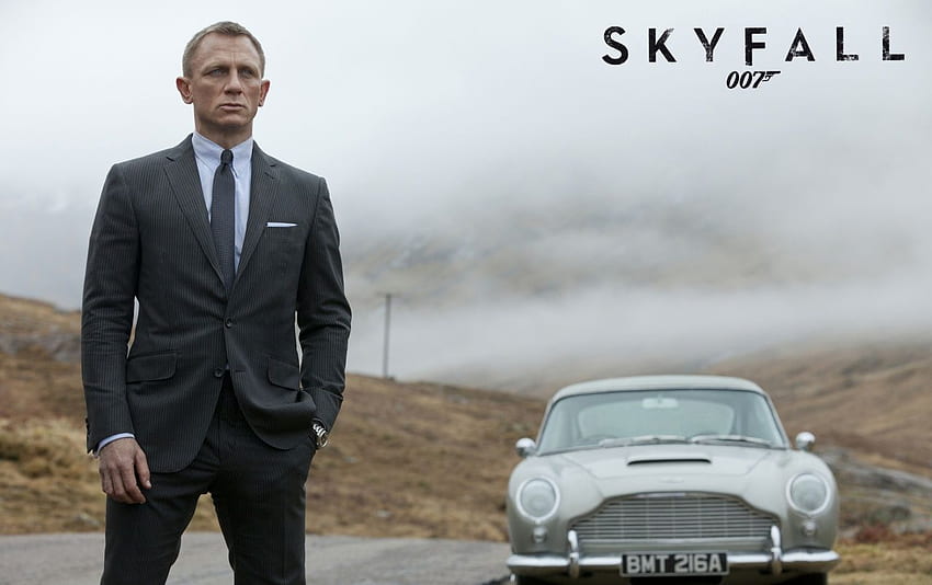 James Bond Skyfall 007 Aston Martin - Casino Royale James Bond Daniel Craig HD duvar kağıdı