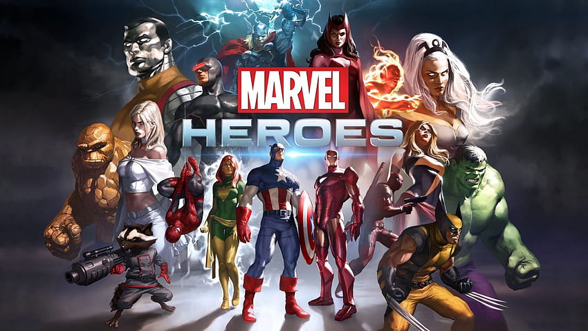 Marvel Heroes, tv series, fun, entertainment, movies, marvel HD wallpaper
