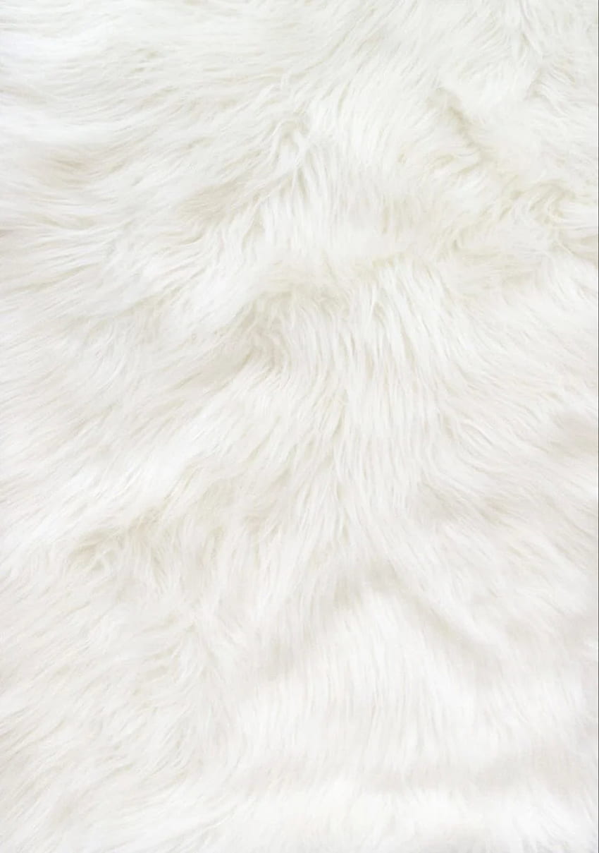 Solid White Shaggy Long Pile Faux Fur Fabric By The Yard. Etsy. Faux fur fabric, fur, Fur background HD phone wallpaper