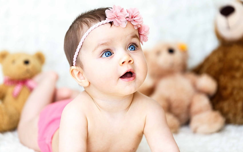 New Born Baby - Italian Baby Girl - , Newborn Baby Girl HD wallpaper