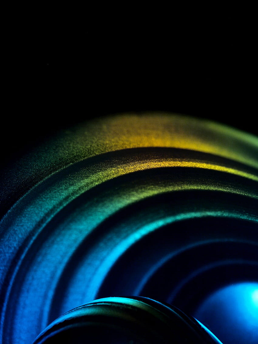 Rings, Dark, Glare, Shine, Light, Multicolored, Motley, Surface, Gleam HD phone wallpaper