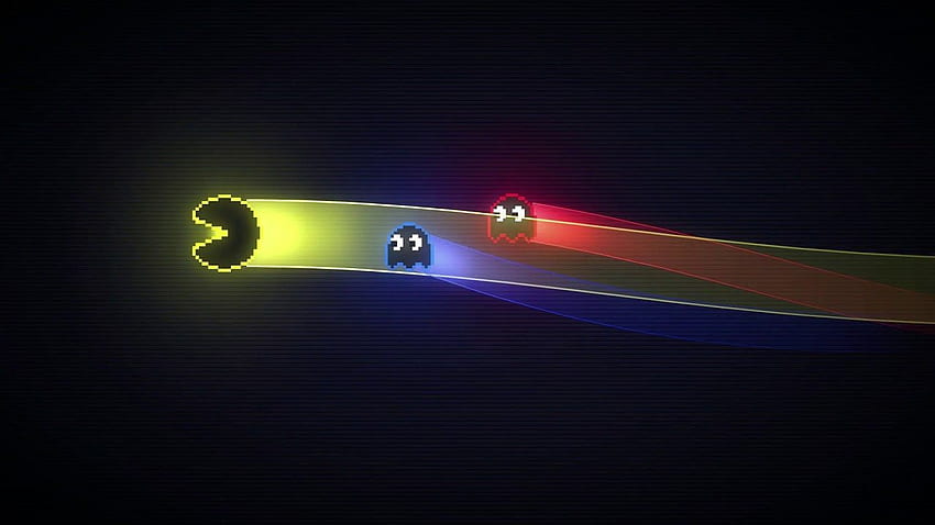 Pac Man Animated Dreamscene + DDL▽, Cool Pacman fondo de pantalla