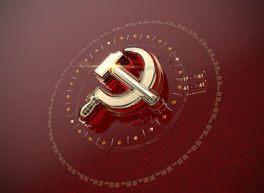 Ftuturystyczny ZSRR. logo Volkswagena Tapeta HD