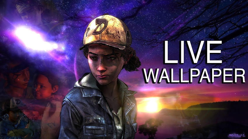 The Walking Dead - Clementine Canlı HD duvar kağıdı