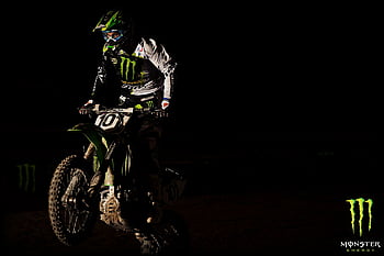 kawasaki dirt bike monster energy wallpaper