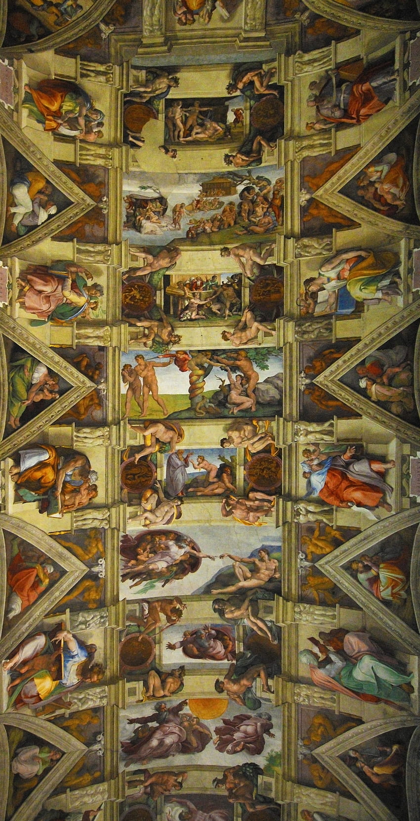 Soffitto della Cappella Sistina - ✓ Blog Sfondo del telefono HD