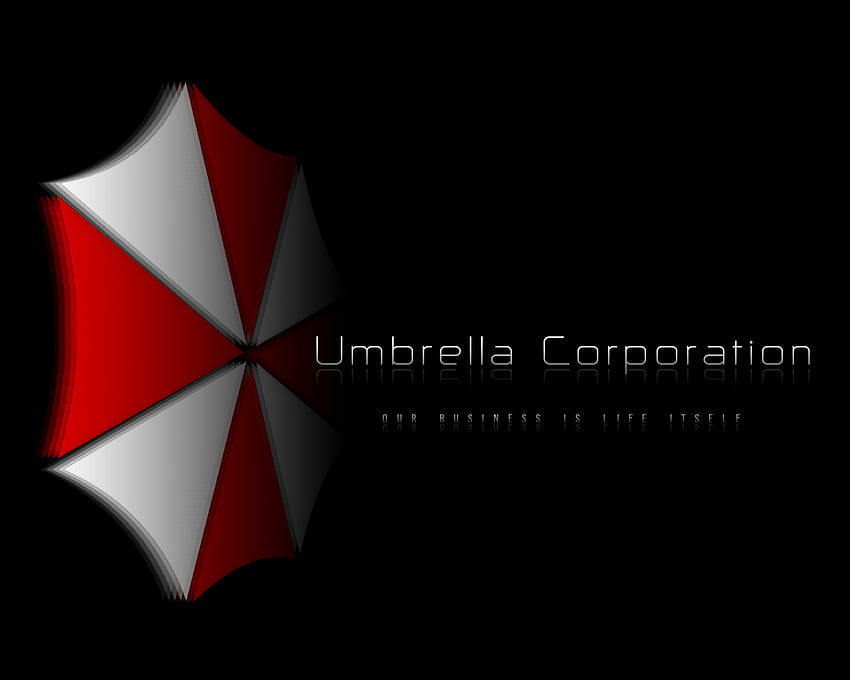 Umbrella Corp 01 от Disease Of Machinery, лого на Umbrella HD тапет