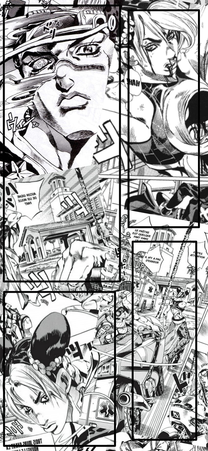 Pierre océan jolyne, manga, dessin Fond d'écran de téléphone HD