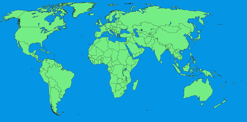 Peta Dunia. Peta dunia kosong, Peta dunia, Peta Wallpaper HD