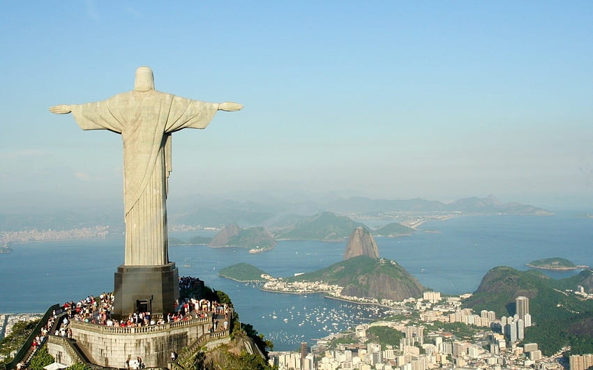 Christ Rédempteur, Rio Brésil Fond d'écran HD