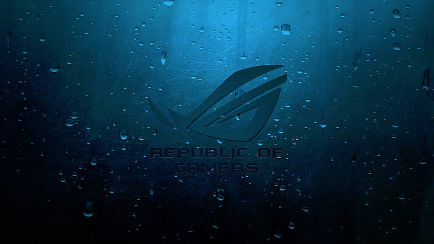 Asus Republic Of Gamers 2, Asus niebieski Tapeta HD