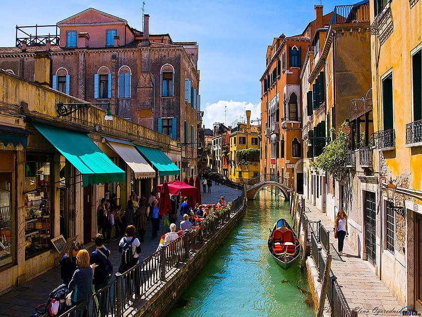 En iyi arka plan Venedik - Venedik Windows Arka Plan, İtalya Cafe HD duvar kağıdı