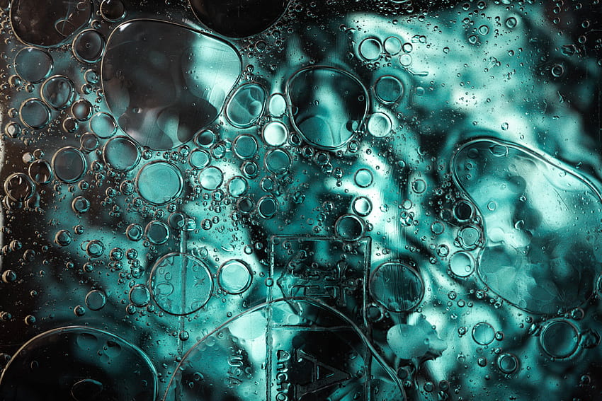 Abstract, Water, Bubbles, Circles HD wallpaper