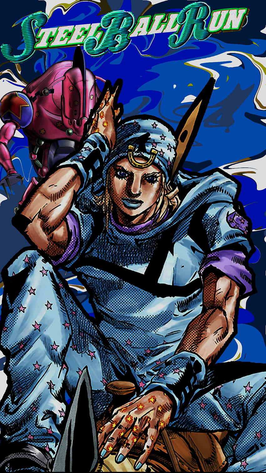 Download Johnny Joestar With Tusk Act 4 Wallpaper