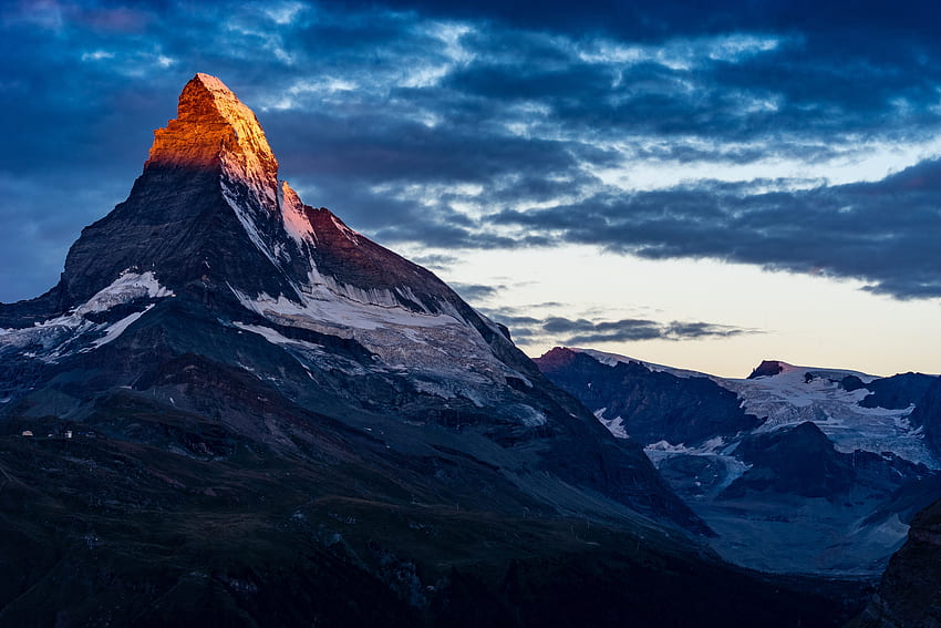 Alam, Gunung, Puncak, Atas, Swiss, Zermatt Wallpaper HD